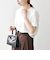 SHIPS any:〈UVカット/接触冷感/吸水速乾/洗濯機可能〉USAコットン ツイスト TEE