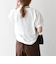 SHIPS any:〈UVカット/接触冷感/吸水速乾/洗濯機可能〉USAコットン ツイスト TEE