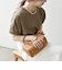 SHIPS any:〈UVカット/接触冷感/吸水速乾/洗濯機可能〉USAコットン ツイスト TEE
