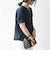 SHIPS any:〈UVカット/接触冷感/吸水速乾/洗濯機可能〉USAコットン ツイスト TEE
