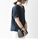 SHIPS any:〈UVカット/接触冷感/吸水速乾/洗濯機可能〉USAコットン ツイスト TEE