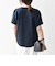 SHIPS any:〈UVカット/接触冷感/吸水速乾/洗濯機可能〉USAコットン ツイスト TEE