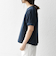 SHIPS any:〈UVカット/接触冷感/吸水速乾/洗濯機可能〉USAコットン ツイスト TEE