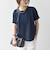 SHIPS any:〈UVカット/接触冷感/吸水速乾/洗濯機可能〉USAコットン ツイスト TEE