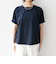 SHIPS any:〈UVカット/接触冷感/吸水速乾/洗濯機可能〉USAコットン ツイスト TEE