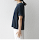 SHIPS any:〈UVカット/接触冷感/吸水速乾/洗濯機可能〉USAコットン ツイスト TEE