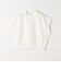quaranciel:〈洗濯機可能〉ライト ポンチ コンパクト フレンチスリーブ TEE