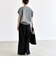 quaranciel:〈洗濯機可能〉ライト ポンチ コンパクト フレンチスリーブ TEE