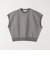 〈洗濯機可能〉ライト ポンチ コンパクト フレンチスリーブ TEE