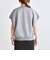 quaranciel:〈洗濯機可能〉ライト ポンチ コンパクト フレンチスリーブ TEE