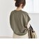 quaranciel:〈洗濯機可能〉ライト ポンチ コンパクト フレンチスリーブ TEE