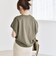 quaranciel:〈洗濯機可能〉ライト ポンチ コンパクト フレンチスリーブ TEE