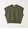 quaranciel:〈洗濯機可能〉ライト ポンチ コンパクト フレンチスリーブ TEE