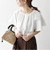 SHIPS any:〈UVカット/接触冷感/吸水速乾/洗濯機可能〉USAコットン フレア TEE