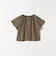 SHIPS any:〈UVカット/接触冷感/吸水速乾/洗濯機可能〉USAコットン フレア TEE