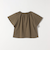 SHIPS any:〈UVカット/接触冷感/吸水速乾/洗濯機可能〉USAコットン フレア TEE