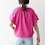 SHIPS any:〈UVカット/接触冷感/吸水速乾/洗濯機可能〉USAコットン フレア TEE