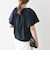 SHIPS any:〈UVカット/接触冷感/吸水速乾/洗濯機可能〉USAコットン フレア TEE