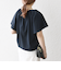 SHIPS any:〈UVカット/接触冷感/吸水速乾/洗濯機可能〉USAコットン フレア TEE