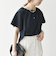 SHIPS any:〈UVカット/接触冷感/吸水速乾/洗濯機可能〉USAコットン フレア TEE