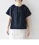 SHIPS any:〈UVカット/接触冷感/吸水速乾/洗濯機可能〉USAコットン フレア TEE