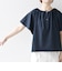 SHIPS any:〈UVカット/接触冷感/吸水速乾/洗濯機可能〉USAコットン フレア TEE
