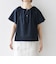 SHIPS any:〈UVカット/接触冷感/吸水速乾/洗濯機可能〉USAコットン フレア TEE