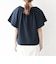 SHIPS any:〈UVカット/接触冷感/吸水速乾/洗濯機可能〉USAコットン フレア TEE