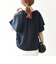 SHIPS any:〈UVカット/接触冷感/吸水速乾/洗濯機可能〉USAコットン フレア TEE
