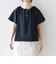 SHIPS any:〈UVカット/接触冷感/吸水速乾/洗濯機可能〉USAコットン フレア TEE