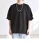 《一部追加予約》quaranciel:〈洗濯機可能〉ライト ポンチ ハーフスリーブ ドロスト ルーズ TEE