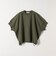《一部追加予約》quaranciel:〈洗濯機可能〉ライト ポンチ ハーフスリーブ ドロスト ルーズ TEE