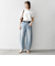 【SHIPS any別注】La Hutte:〈洗濯機可能〉ロゴ プリント TEE