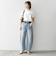 【SHIPS any別注】La Hutte:〈洗濯機可能〉ロゴ プリント TEE
