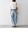 【SHIPS any別注】La Hutte:〈洗濯機可能〉ロゴ プリント TEE