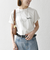 【SHIPS any別注】La Hutte:〈洗濯機可能〉ロゴ プリント TEE