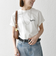 【SHIPS any別注】La Hutte:〈洗濯機可能〉ロゴ プリント TEE