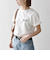 【SHIPS any別注】La Hutte:〈洗濯機可能〉ロゴ プリント TEE