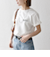 【SHIPS any別注】La Hutte:〈洗濯機可能〉ロゴ プリント TEE