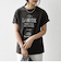 【SHIPS any別注】La Hutte:〈洗濯機可能〉ロゴ プリント TEE