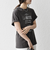 【SHIPS any別注】La Hutte:〈洗濯機可能〉ロゴ プリント TEE