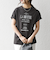 【SHIPS any別注】La Hutte:〈洗濯機可能〉ロゴ プリント TEE