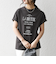【SHIPS any別注】La Hutte:〈洗濯機可能〉ロゴ プリント TEE