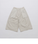 AMOMENTO: TWO TUCK WIDE SHORTS
