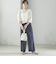 〈手洗い可能〉Broche スクエア レース 2WAY ブラウス