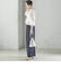 〈手洗い可能〉Broche スクエア レース 2WAY ブラウス