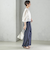 〈手洗い可能〉Broche スクエア レース 2WAY ブラウス
