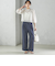 〈手洗い可能〉Broche スクエア レース 2WAY ブラウス