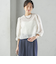 〈手洗い可能〉Broche スクエア レース 2WAY ブラウス