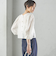 〈手洗い可能〉Broche スクエア レース 2WAY ブラウス